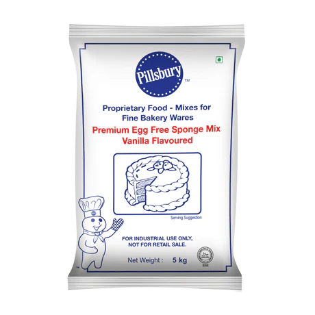 Pillsbury Premium Egg Free Vanilla Flavoured Cake Mix